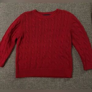 Boys Cable Knit Sweater Size 4T